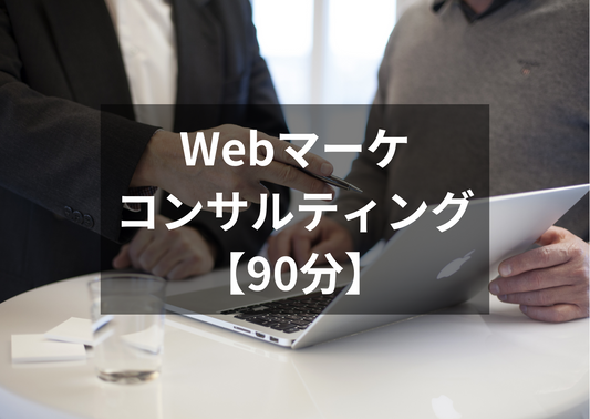 Webマーケティングコンサル(オンライン)【90分】